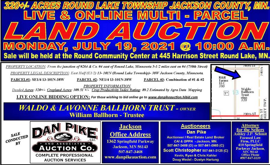Dan Pike Auction Company & Land and Farm Services Unlimited
